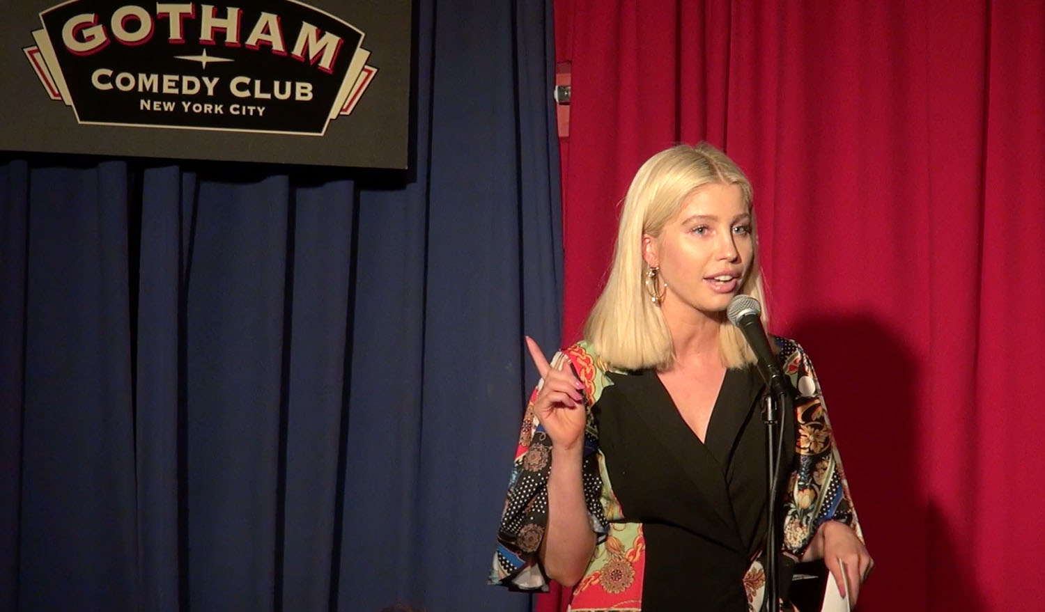 arielle raycene at gotham comedy club new york city